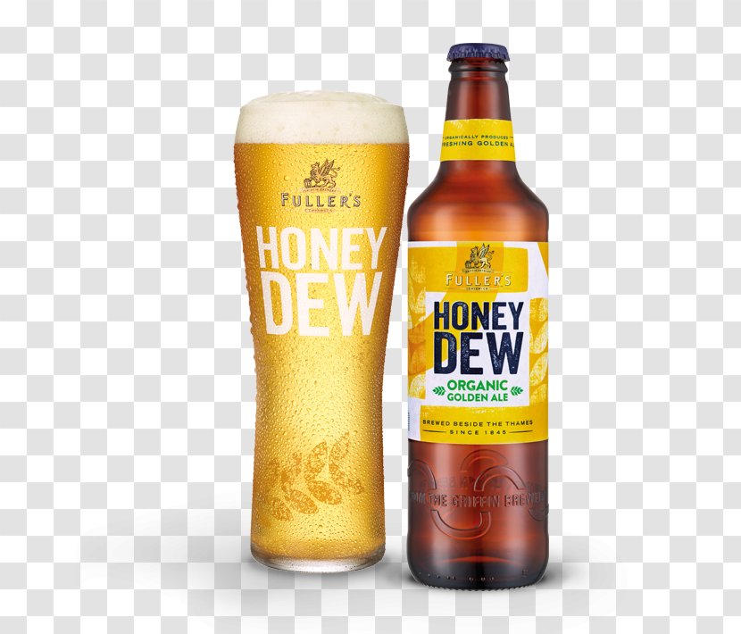 Organic Honey Dew Fuller's Brewery Beer Ale London Pride Transparent PNG