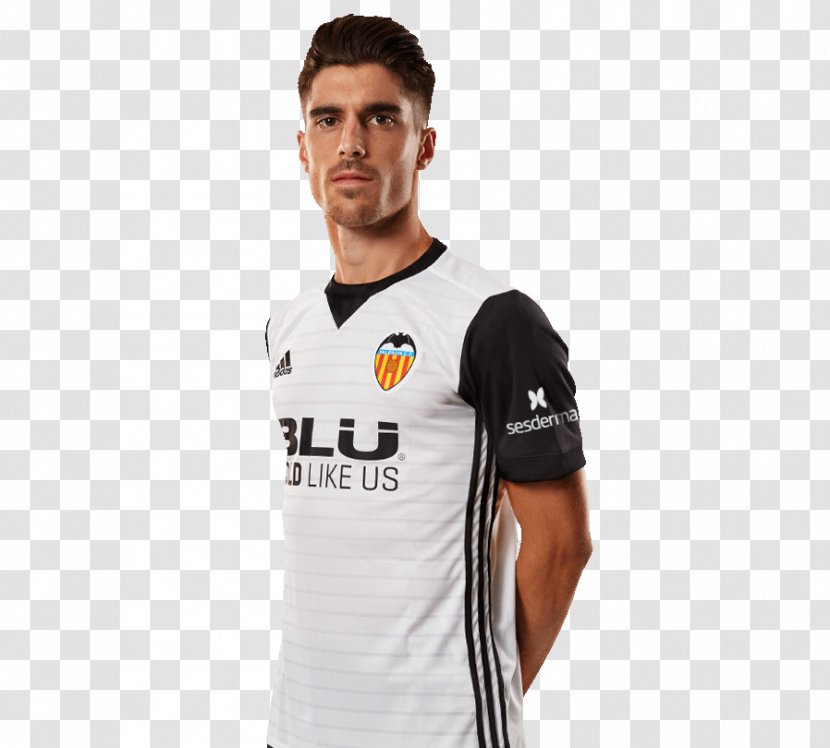 Ignacio Vidal Miralles Valencia CF Football Player La Liga Jersey - Clothing - Nacho Transparent PNG