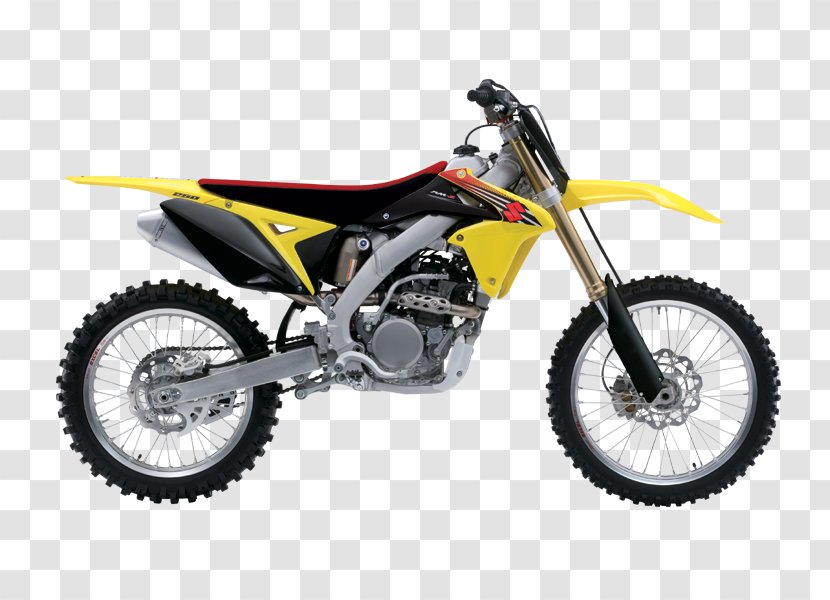 2012 Suzuki SX4 Motorcycle Fuel Injection RM Series - Engine - Yellow Moto Image Transparent PNG