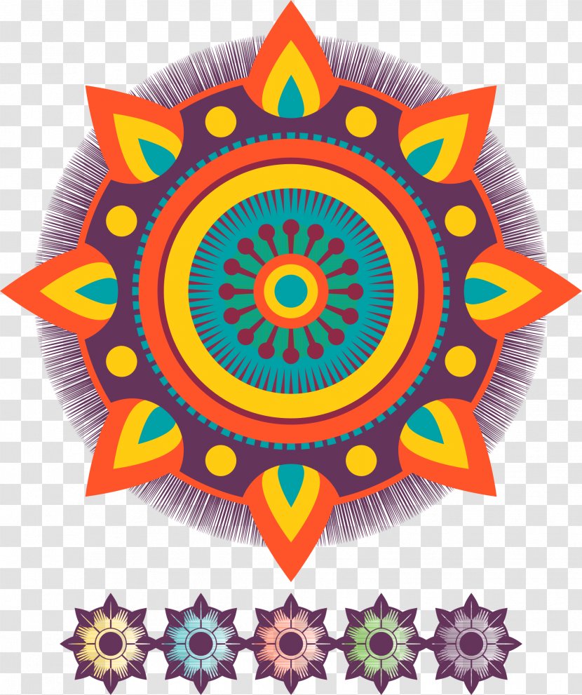 Mandala Yantra Flame Clip Art - Fire Transparent PNG