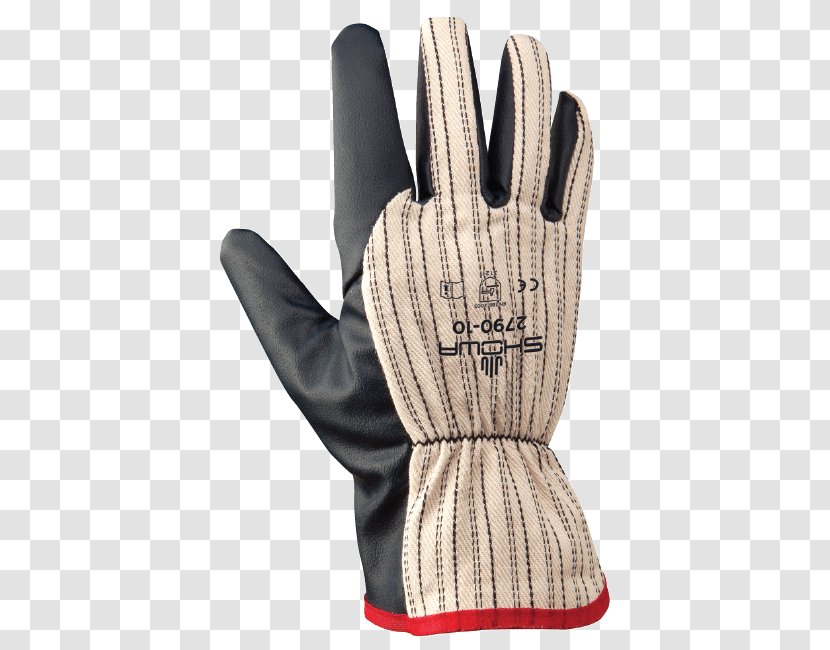 Lacrosse Glove Leather Thumb Nitrile - Baseball Equipment Transparent PNG
