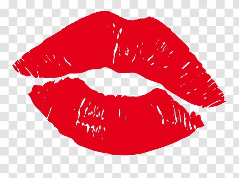 Kiss Lip T-shirt - Eyelash Transparent PNG