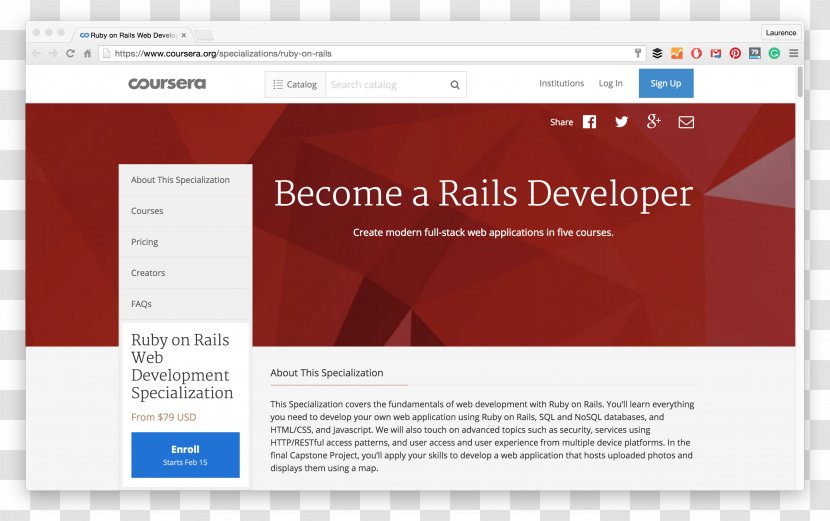 Web Development Coursera Ruby On Rails Solution Stack Computer Programming - Python - Design Transparent PNG