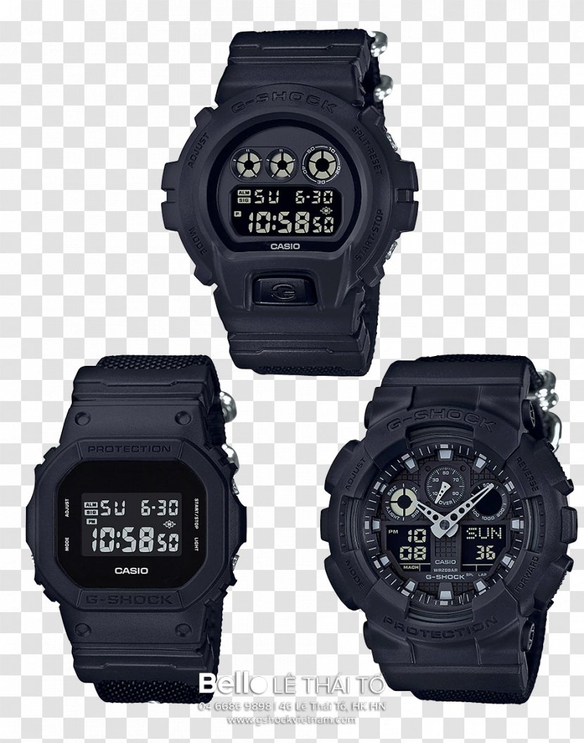 G-Shock GA100 Watch Strap Casio Transparent PNG