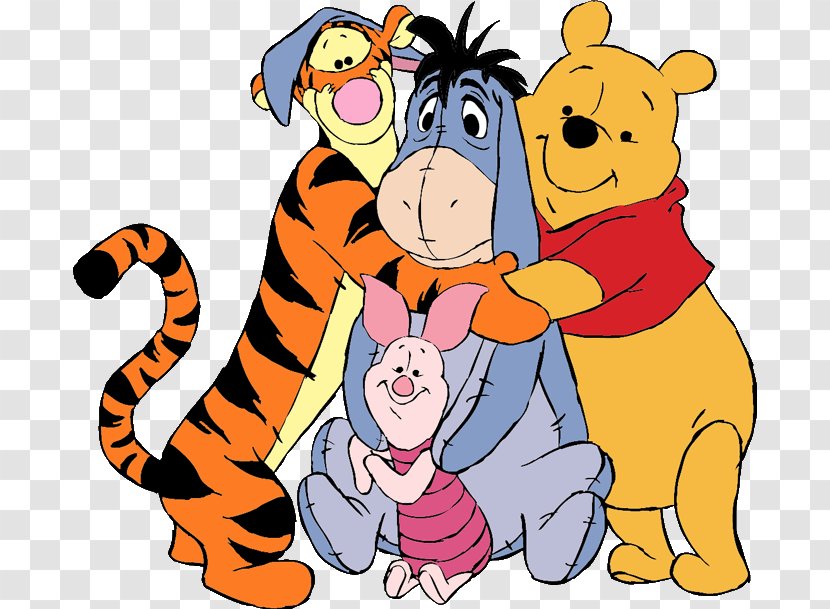 Winnie-the-Pooh Piglet Tigger Eeyore Disney's Pooh & Friends - Winnie The Transparent PNG