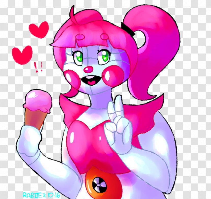 Circus Five Nights At Freddy's: Sister Location Art - Heart Transparent PNG
