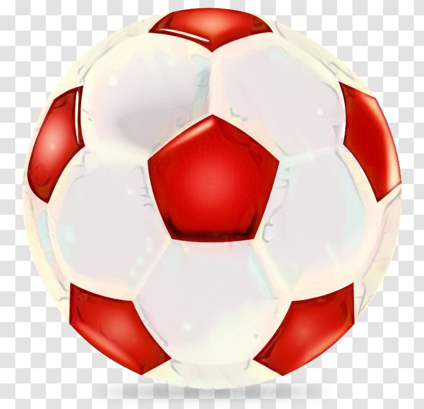 Soccer Ball - Sports Equipment Red Transparent PNG