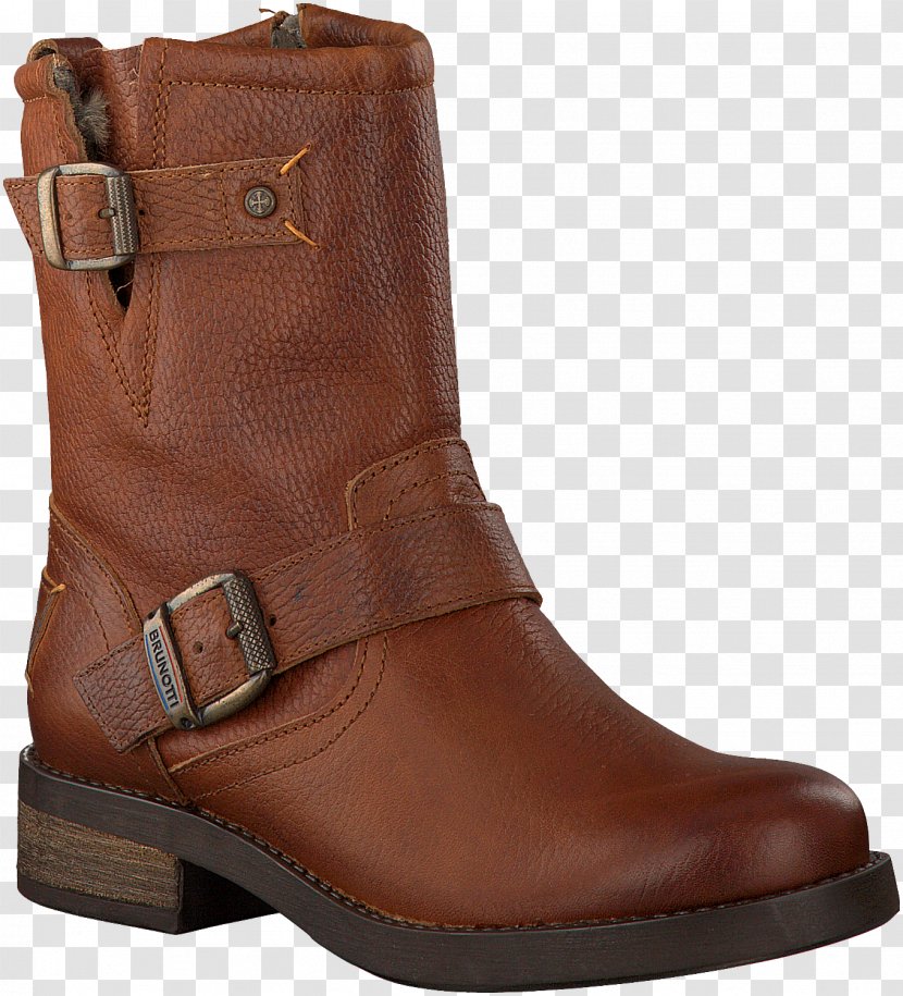 Steel-toe Boot Leather Zipper Shoe - Steeltoe - Cognac Transparent PNG