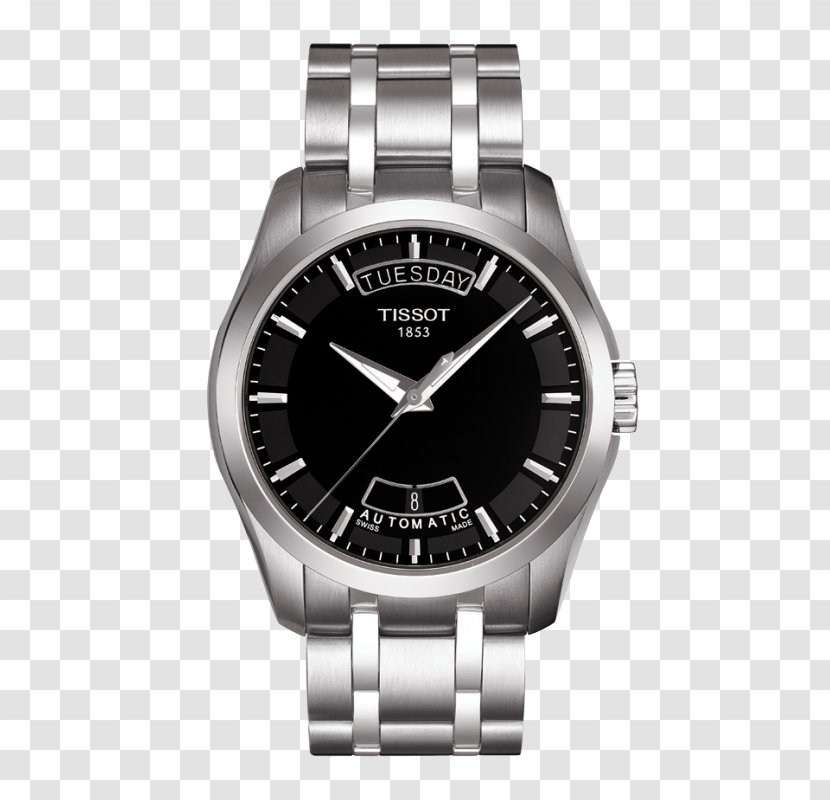 Automatic Watch Tissot Mechanical Chronograph - Brand Transparent PNG