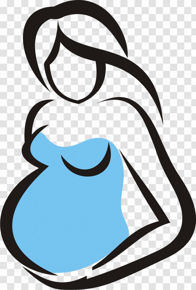 Teenage Pregnancy Silhouette Transparent PNG