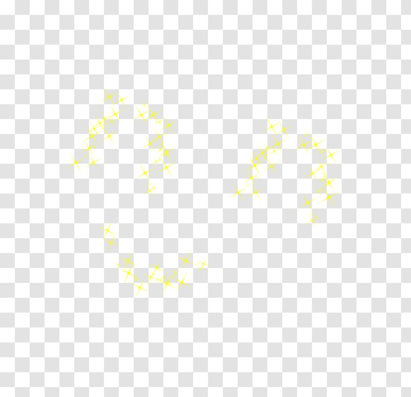 Yellow Petal Sky Font - Spot Stage Star Decoration Transparent PNG