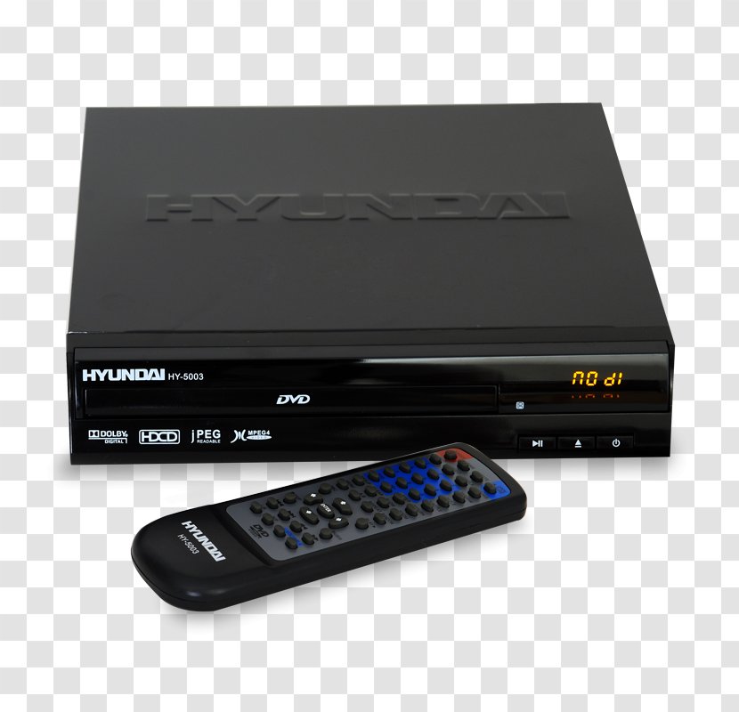 DVD Player Consumer Electronics DivX - Hyundai Motor Company - Dvd Transparent PNG
