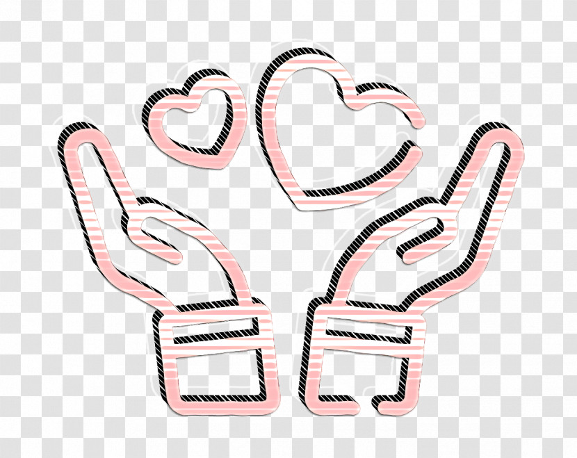 Peace & Human Rights Icon Heart Icon Transparent PNG