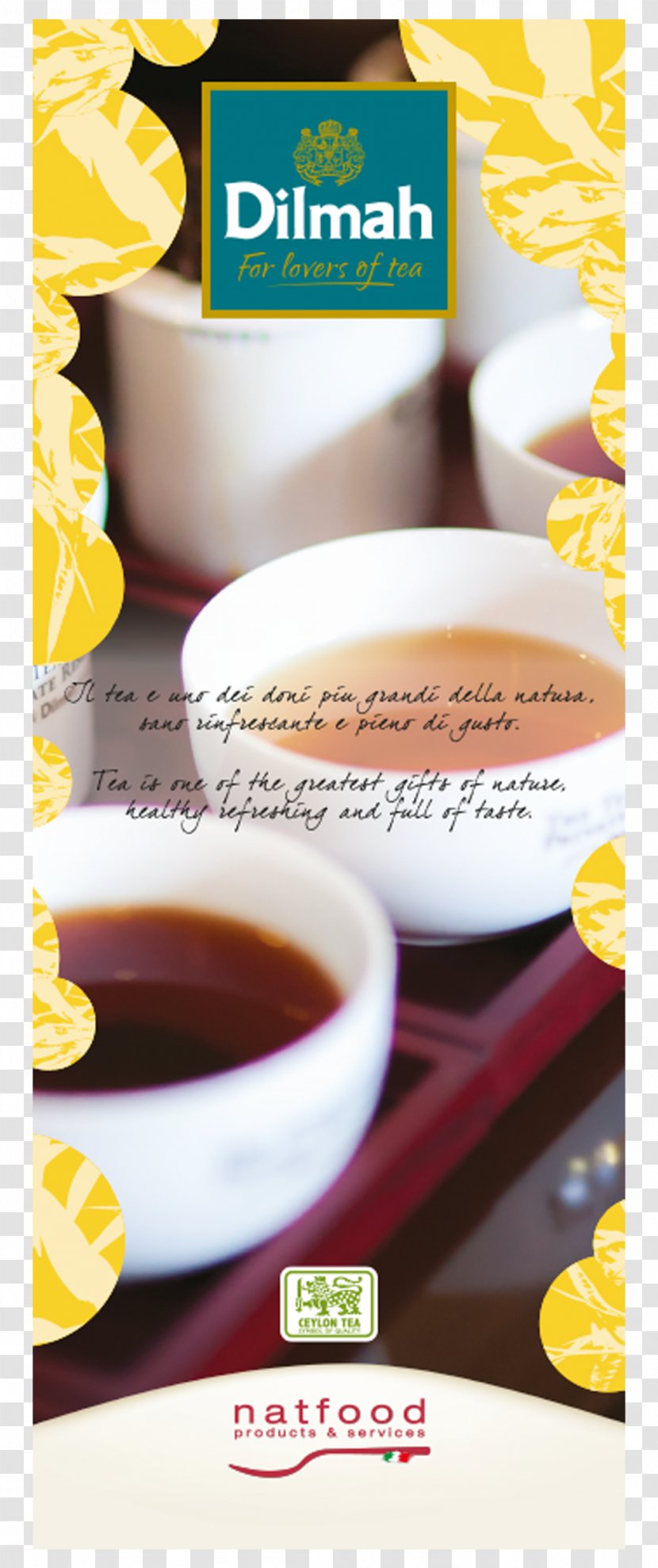 Earl Grey Tea Instant Coffee Dilmah Bag - Menu Transparent PNG
