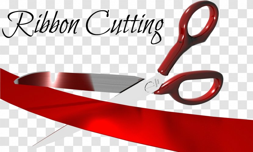 Opening Ceremony Scissors Ribbon Image Transparent PNG