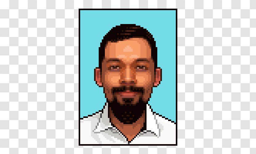 Pixel Art Portrait Drawing - Design Transparent PNG