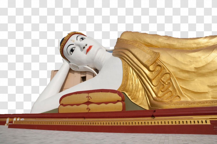 Monywa Statue Buddhism - Designer - Lying On The Buddha Transparent PNG