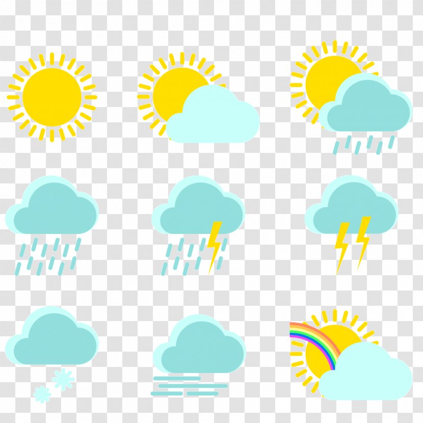 Icon Design Weather - Illustration Transparent PNG