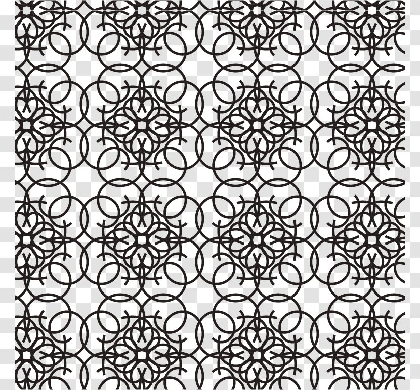 Pattern - Textile - Vector Lines Tile Background Transparent PNG