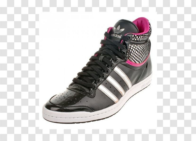 Sports Shoes Skate Shoe Adidas Top Ten HI Sleek W - Tennis Transparent PNG