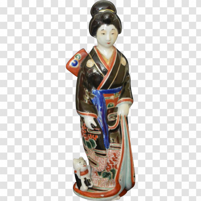Geisha Figurine Woman Kutani Ware Japanese Art - Woman's Day Transparent PNG