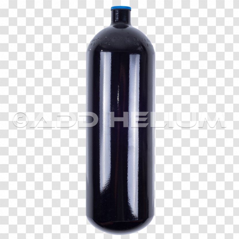 Cylinder Steel Glass Bottle Liter - Coating - Handwheel Transparent PNG
