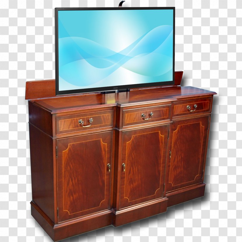 Buffets & Sideboards Furniture TV-Lift Mahogany Chiffonier - Tvlift Transparent PNG