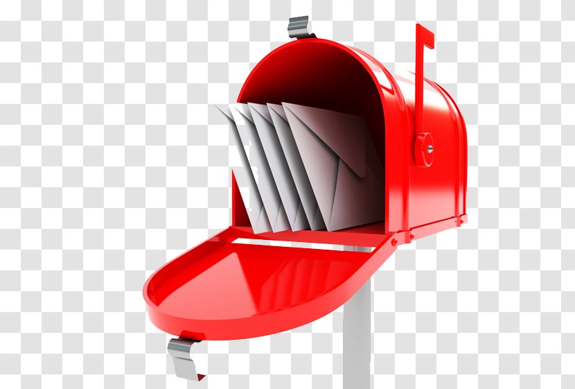 Mail Post Box Post-office Letter - Red - Mailbox Free Download Transparent PNG