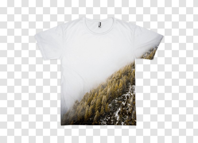 T-shirt Printing Graphic Design Brush - Sleeve - Foggy Forest Transparent PNG