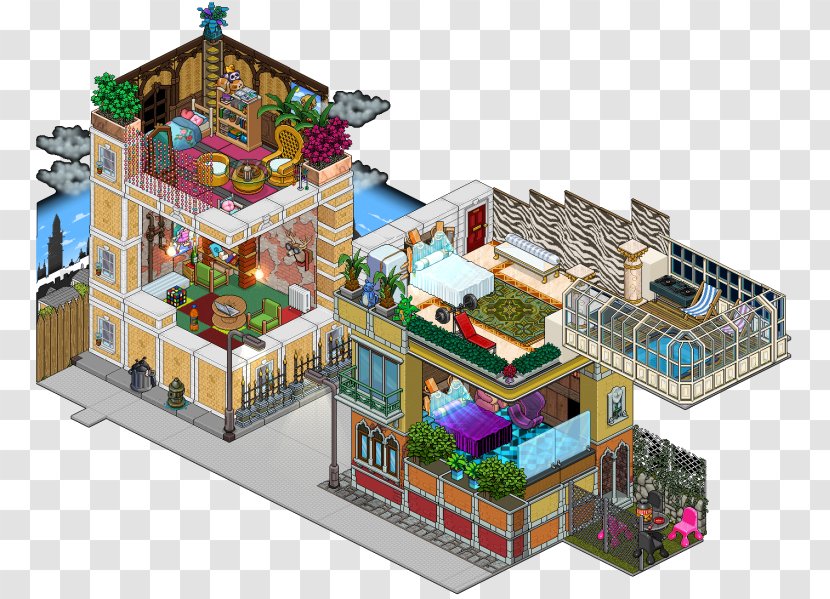 Habbo Video Game Apartment Web Feed Transparent PNG