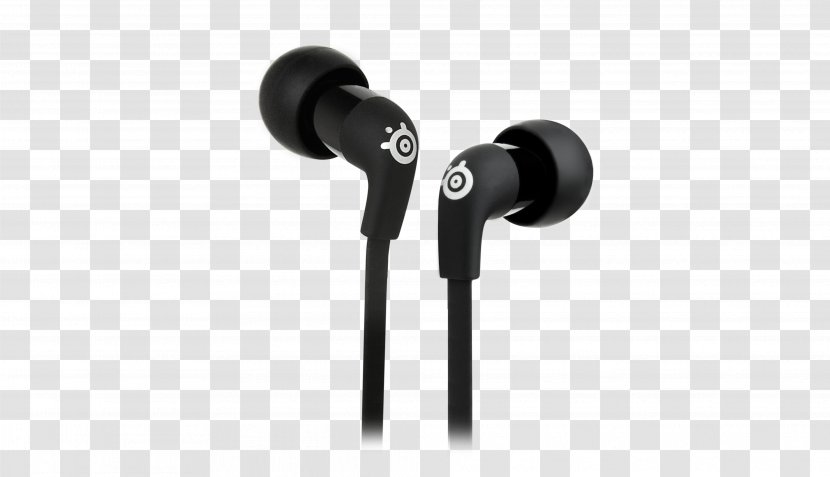 SteelSeries Flux In-Ear Headset (Black) Headphones FLUX IN-EAR PRO - Sound - HeadsetIn-ear Video GameHeadphones Transparent PNG