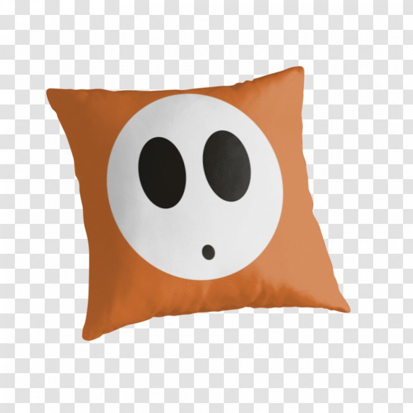Throw Pillows Cushion Smiley Font - Orange - Pillow Transparent PNG