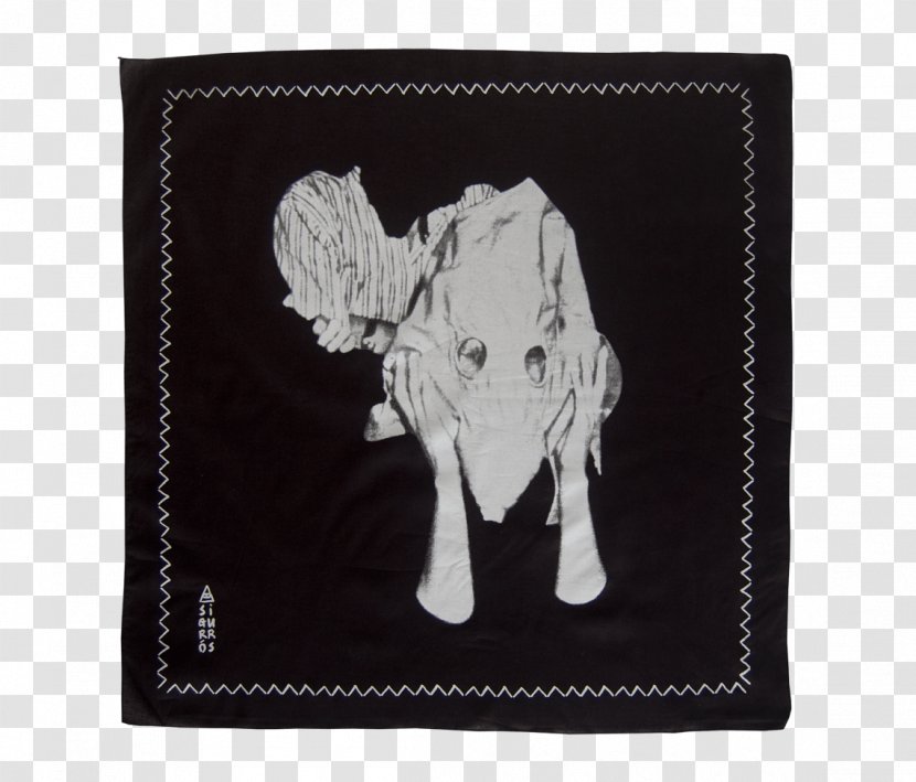 Kveikur ( ) Sigur Rós Album Með Suð í Eyrum Við Spilum Endalaust - Material - Black Bandana Transparent PNG