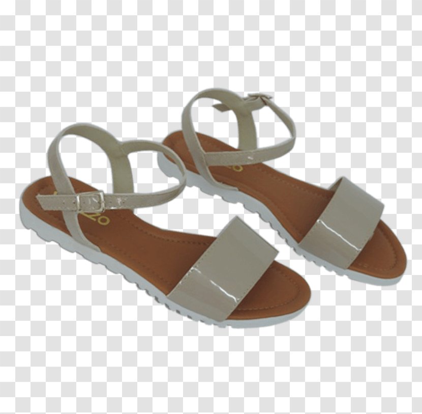 Sandal Shoe Color Varnish Beige Transparent PNG
