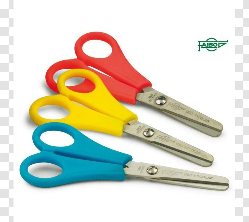 Scissors Office Supplies Color Maped School - Hardware Transparent PNG