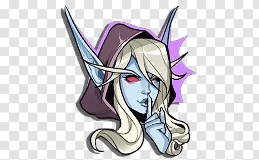 Heroes Of The Storm World Warcraft Sylvanas Windrunner Blood Elf Telegram - Frame Transparent PNG