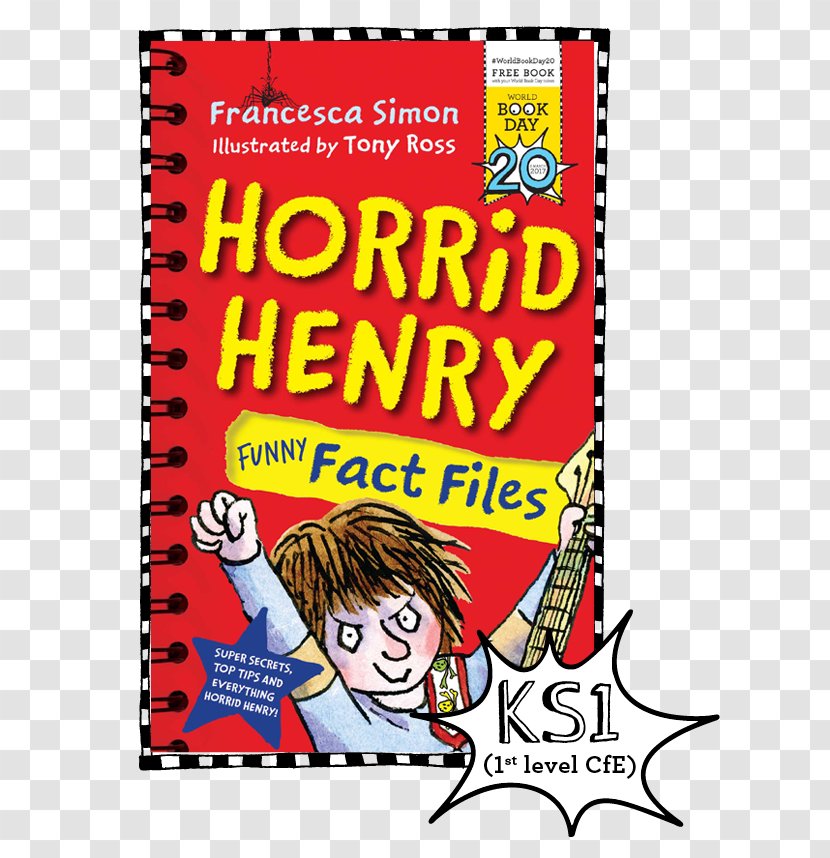 Horrid Henry Funny Fact Files: World Book Day 2017 Paperback Peppa Loves - Cuisine Transparent PNG