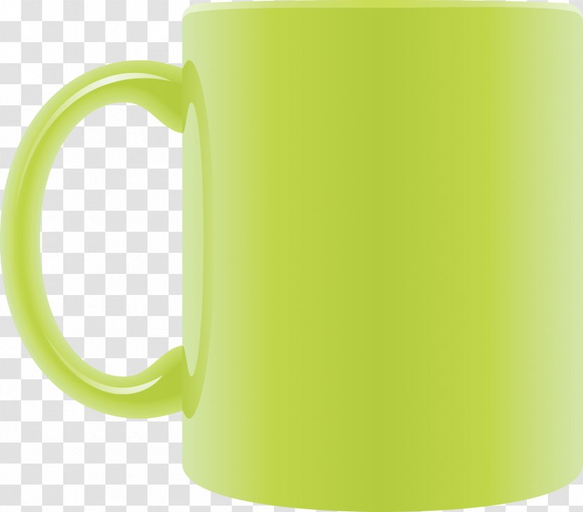 Graphic Design - Green - Cup Transparent PNG