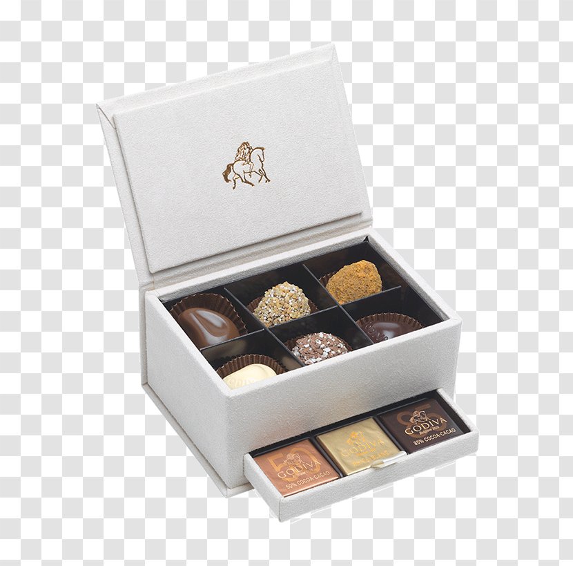 Praline Godiva Chocolatier Bonbon Chocolate Box Transparent PNG