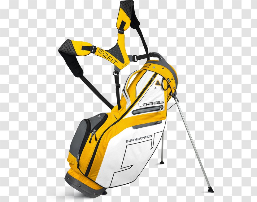 Sun Mountain Sports Golf Clubs Bag Buggies - Clothing - Yellow Sale Transparent PNG