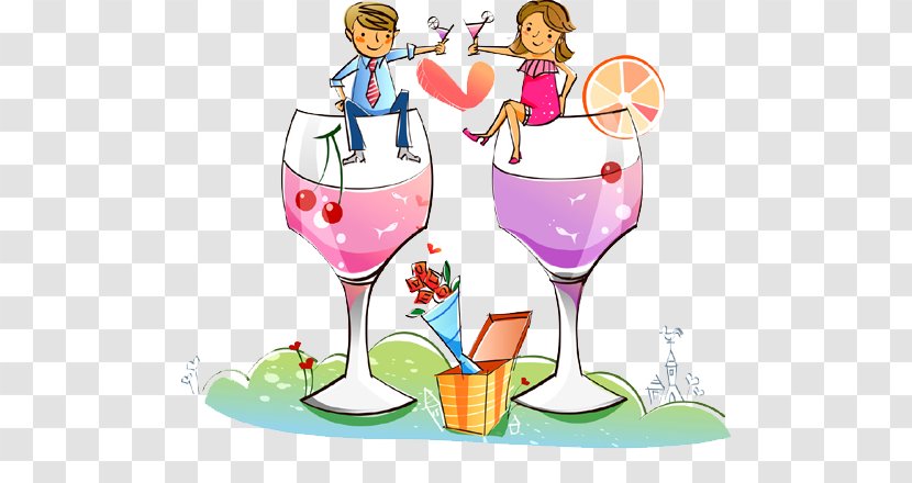 Cartoon Royalty-free Stock Illustration - Network - Cheers Of Men And Women Transparent PNG