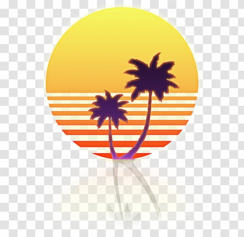 Cartoon Palm Tree - Digital Art - Logo Arecales Transparent PNG