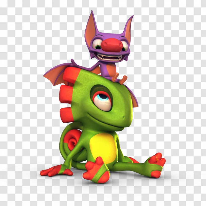 Yooka-Laylee Banjo-Kazooie Donkey Kong Country Playtonic Games Video Game - Mythical Creature - Fully Fledged Transparent PNG