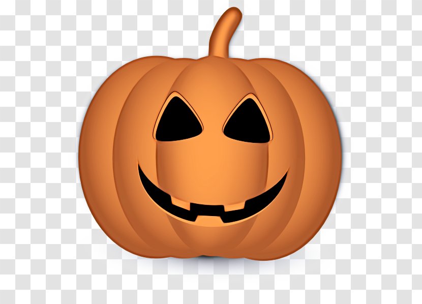 Halloween Pumpkin Face - Smile - Happy Winter Squash Transparent PNG