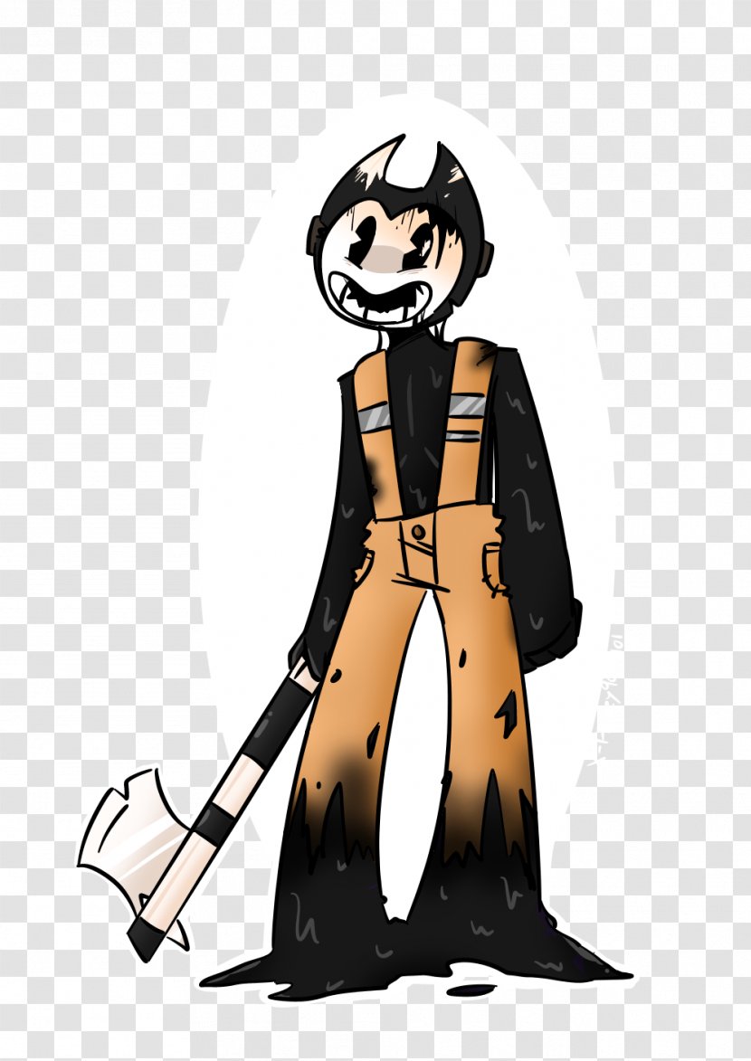 Bendy And The Ink Machine Game Drawing - Video - Costume Transparent PNG