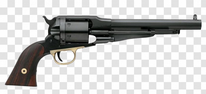 Remington Model 1858 .45 Colt A. Uberti, Srl. Revolver Cartridge - Air Gun - Fannin County Transparent PNG