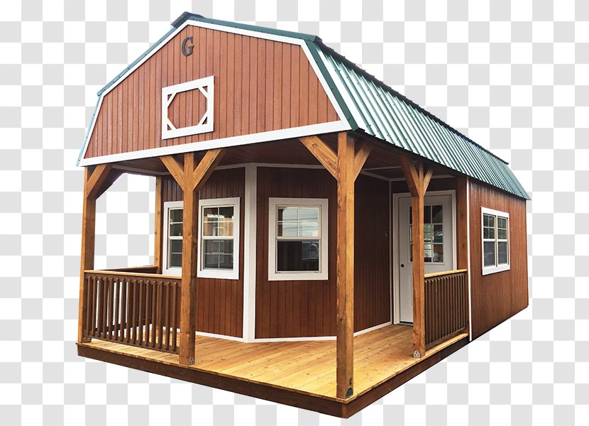 House Portable Building Log Cabin Graceland - Shelter Transparent PNG