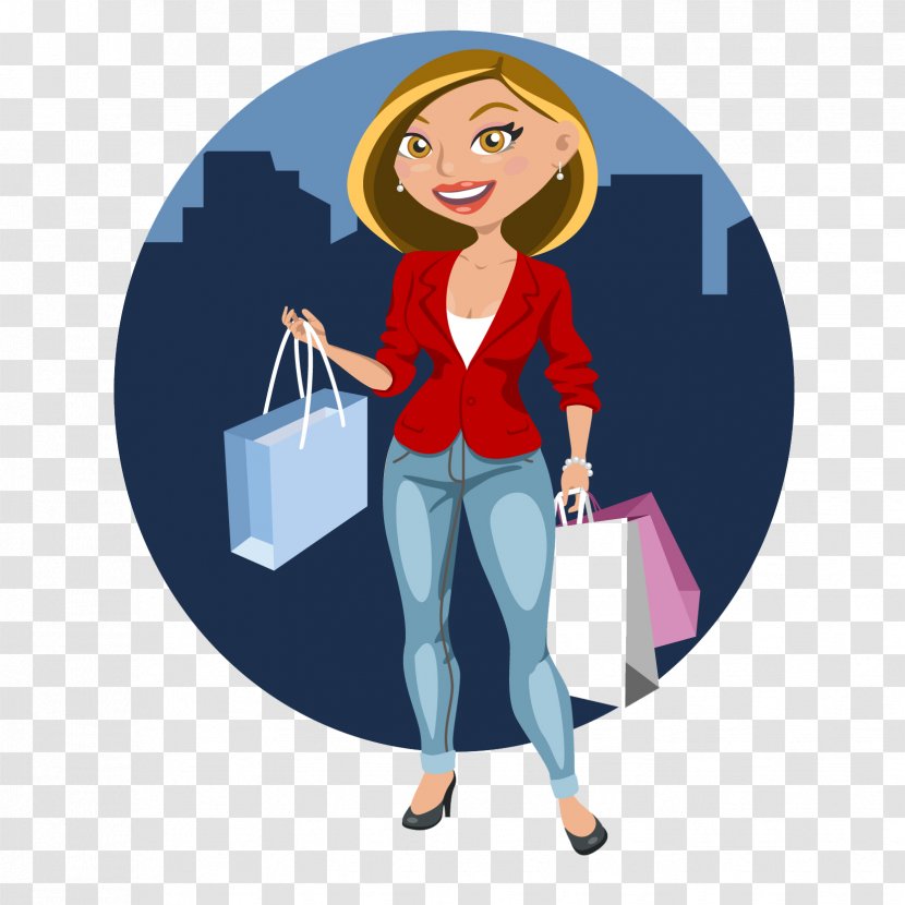 Christmas Shopper Simulator Shopping Bags & Trolleys Handbag - Cartoon - Bag Transparent PNG