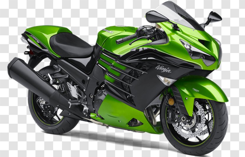 Kawasaki Ninja ZX-14 ZX-10R Motorcycles - Automotive Exterior - Motorcycle Transparent PNG
