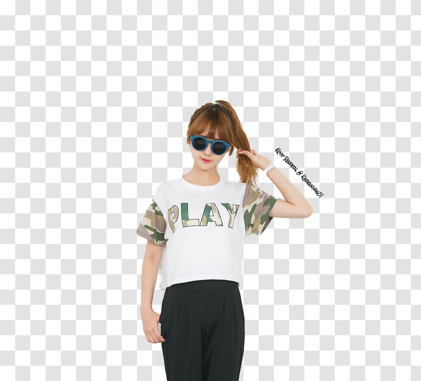 Ulzzang T-shirt K-pop EXO - Rendering - Side Bar Transparent PNG